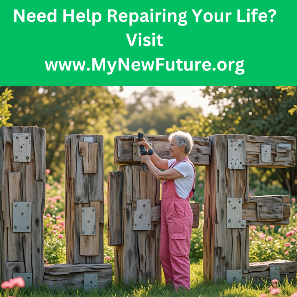 person moving forward toward better future